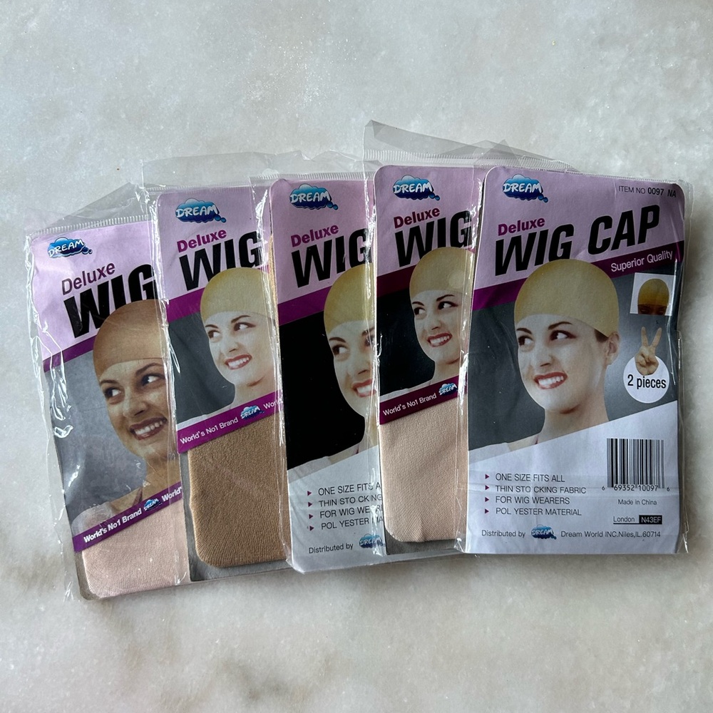 Wig Caps 5pk ( 2 caps/package) New🌸